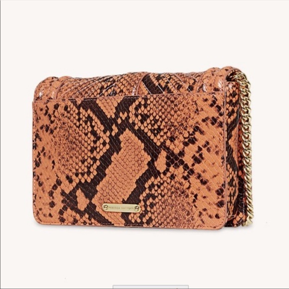 NTW Rebecca Minkoff Chevron Quilted Love Crossbody Purse Bag - Picture 3 of 4